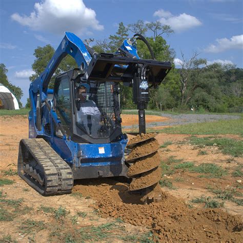 auger with only 8gpm on skid steer|heavy duty skid steer auger.